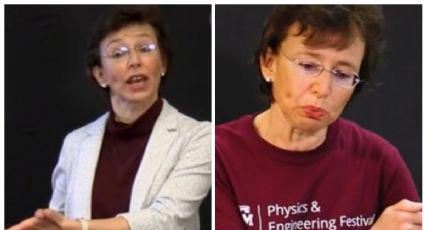 Maestra de física se vuelve la sensación en TikTok por sus experimentos