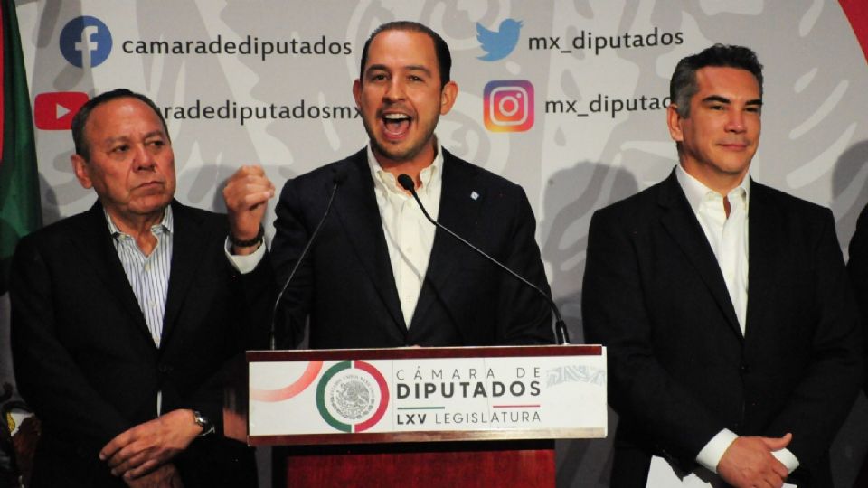 PRI, PAN y PRD celebran la decisión de la SCJN sobre el plan B.