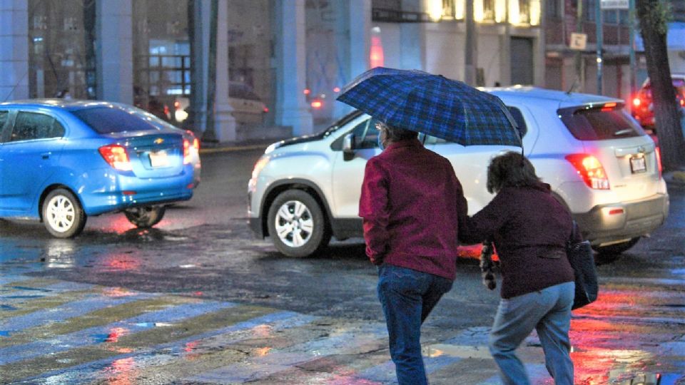 Se registran lluvias fuertes en dos alcaldías de la CDMX.