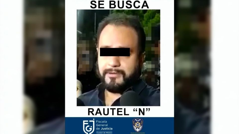 Rautel 'N' será acusado de feminicidio por parte de la FGJCDMX.