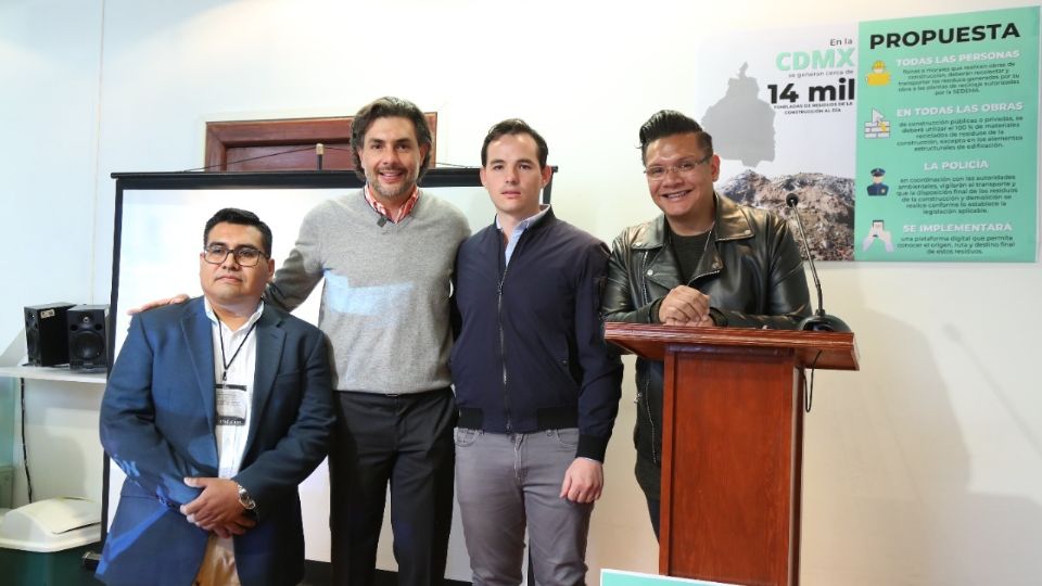 Presentan reformas para impulsar reciclaje de materiales de la construcción en CDMX.