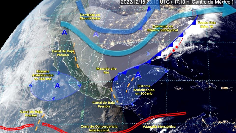 Prevalecerá el ambiente frío matutino en gran parte del país.