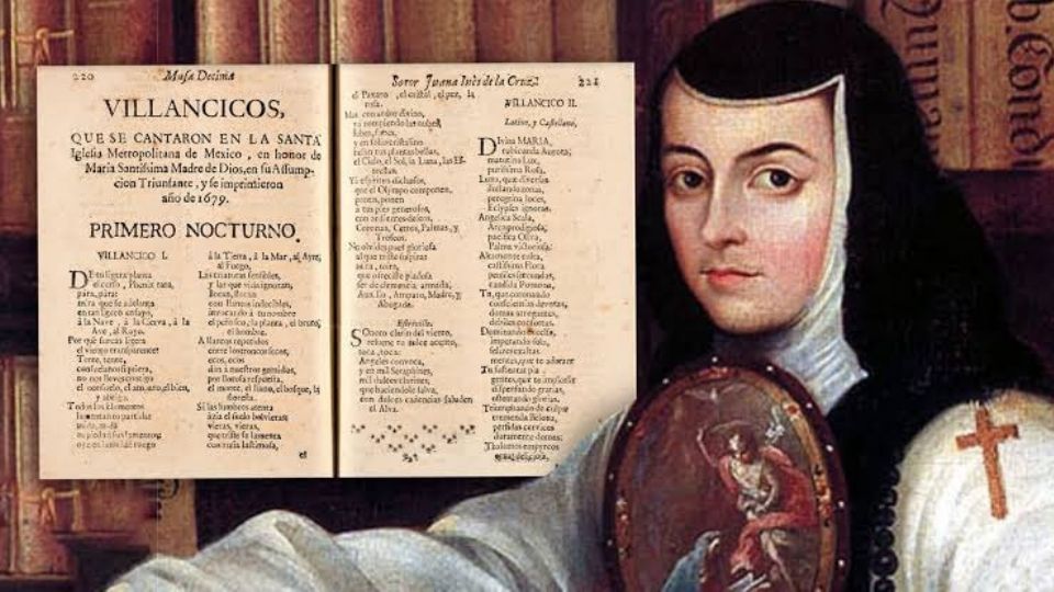 Sor Juana Inés de la Cruz - Ilustración - Twitter @salmazan71