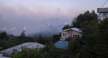 Las impactantes imágenes que dejó el incendio forestal en Chile | VIDEOS