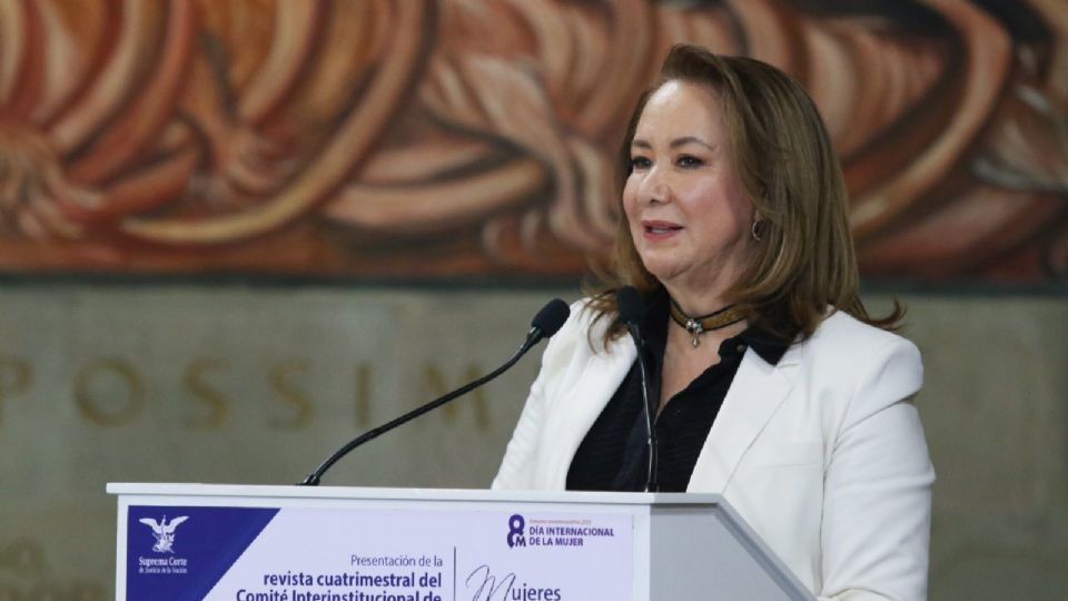 Yasmín Esquivel Mossa, ministra de la Suprema Corte de Justicia de la Nación.