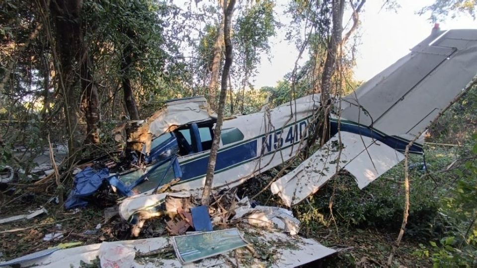 Se desploma avioneta en Jalisco al momento de su despegue.