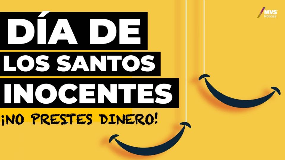 Santos Inocentes ¡No prestes dinero!