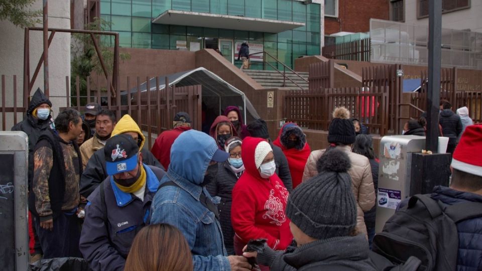 Personas en situación de calle.