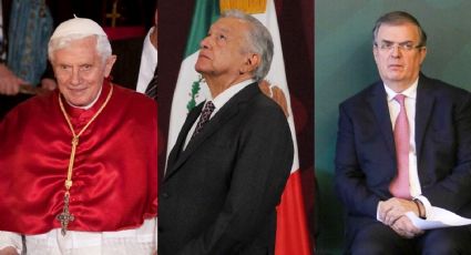 Benedicto XVI: AMLO y Marcelo Ebrard se unen a las condolencias tras muerte de papa emérito