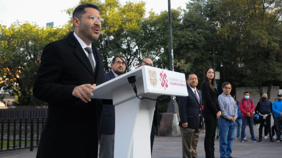 El secretario gobernación detalló que solo obras de drenaje.