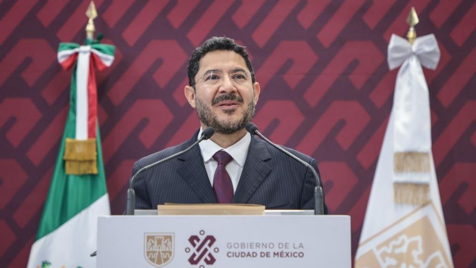 Martí Batres, secretario de Gobierno de la CDMX.