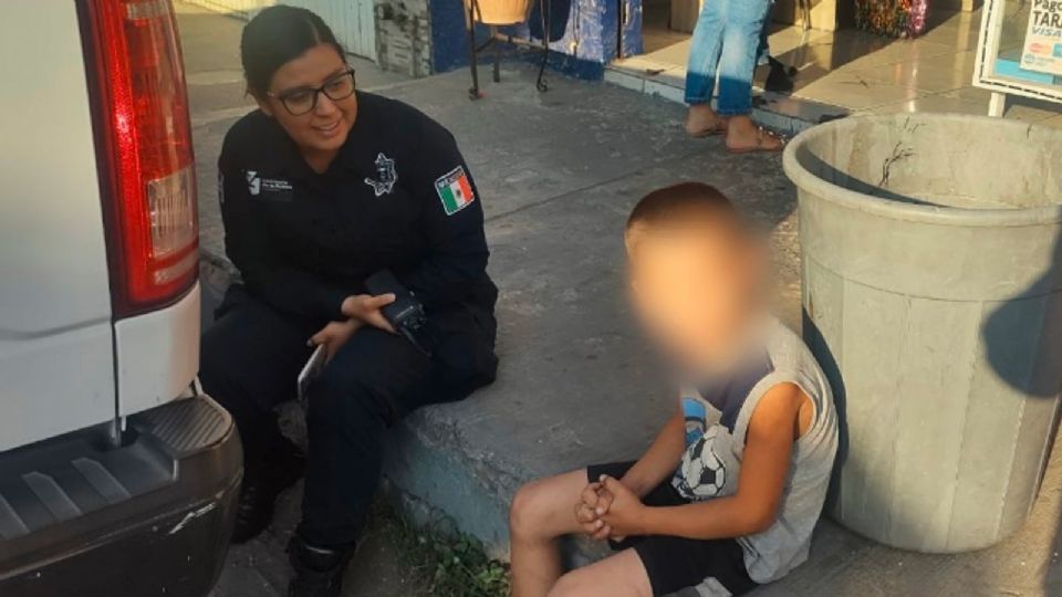 Niño es encontrado en las maquinitas después de ser reportado como desaparecido.