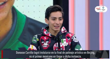 Donovan Carrillo, primer mexicano en final de patinaje en Beijing