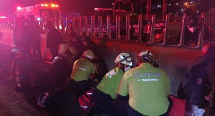 Deja accidente de autobús múltiples lesionados en la México-Pachuca