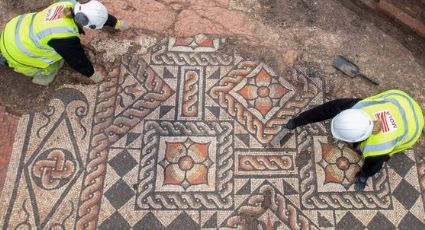 ¡Vaya descubrimiento! Arqueólogos hallan el mosaico romano más grande de Londres