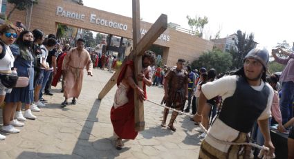 En Coyoacán también se vive la conmemoración de la Semana Santa