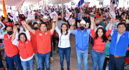 Carolina Viggiano llama a mujeres hidalguenses a una gran cruzada por la lealtad