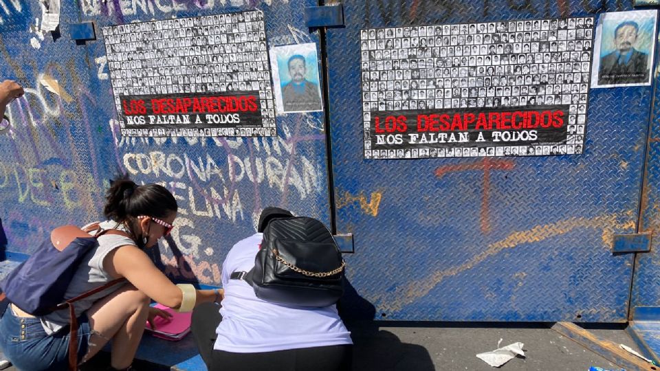 Colectivos de personas desaparecidas se manifiestan