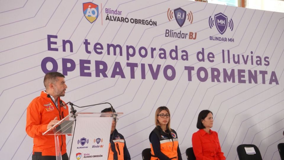 Tres alcaldías, entre ellas Álvaro Obregón, iniciaron el Operativo Tormenta.