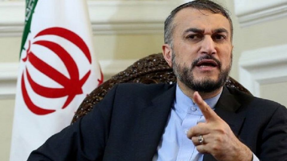 Hosein Amirabdolahian, ministro de Exteriores iraní.