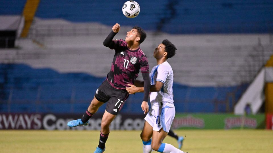 México vs Guatemala en los Cuartos de Final del Campeonato de Concacaf Sub-20.