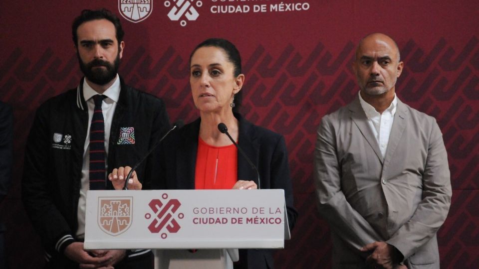 Claudia Sheinbaum, jefa de Gobierno de la CDMX.