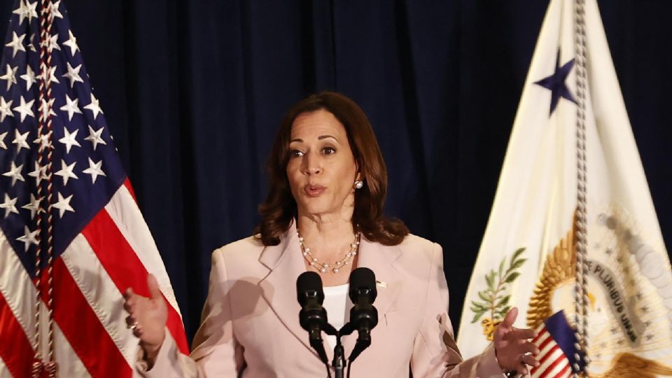 Kamala Harris, vicepresidenta de EU.