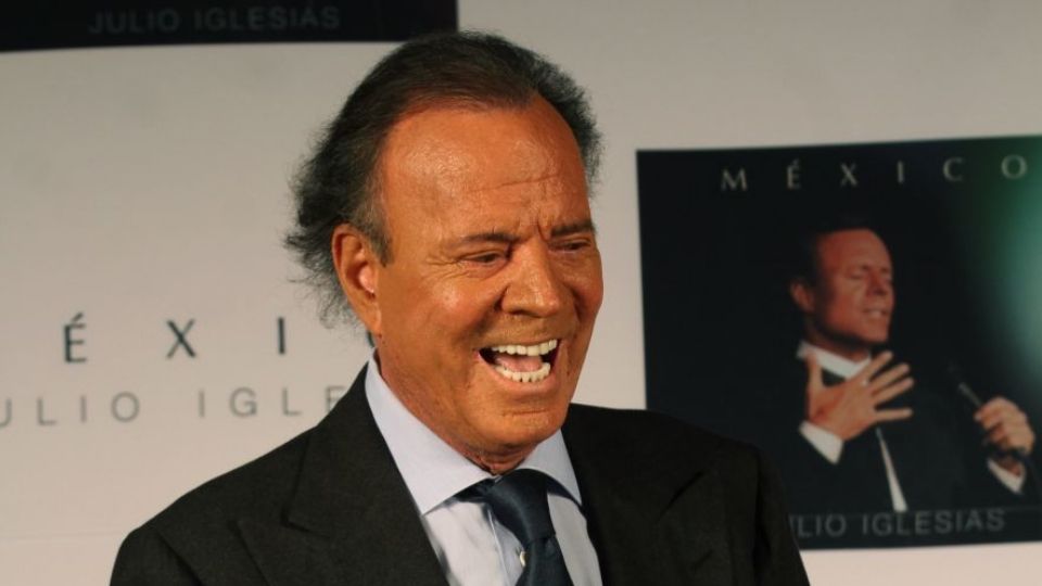 El cantante español Julio Iglesias.