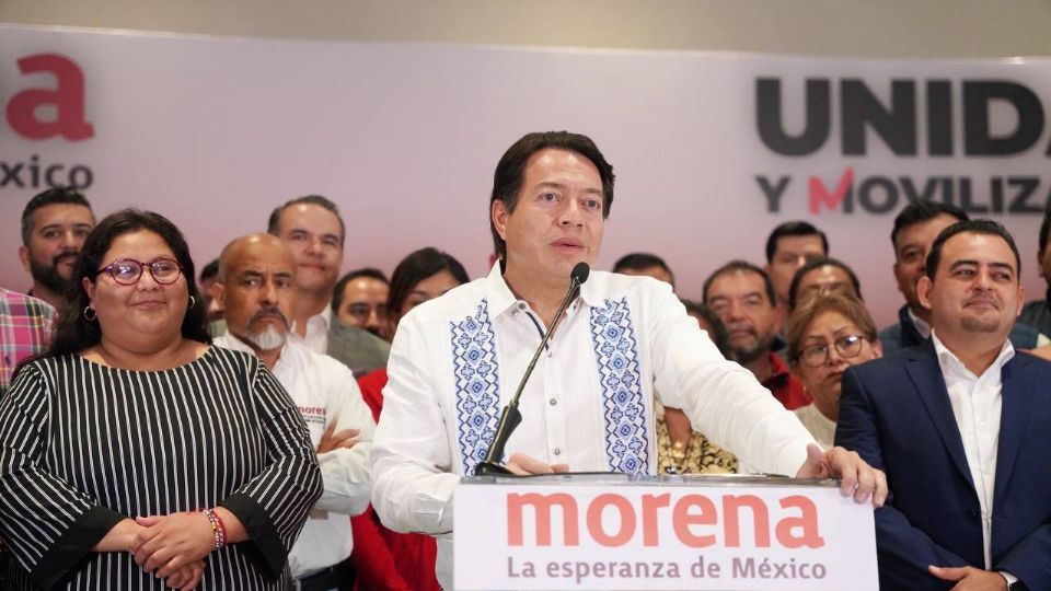 Mario Delgado, dirigente de Morena.