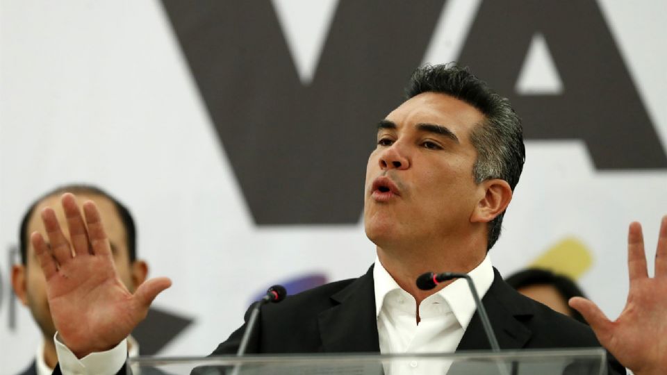 Alejandro Moreno, dirigente nacional del PRI.