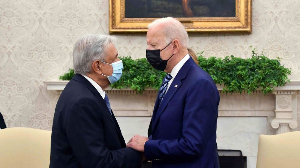 AMLO, presidente de México y Joe Biden, presidente de EU.