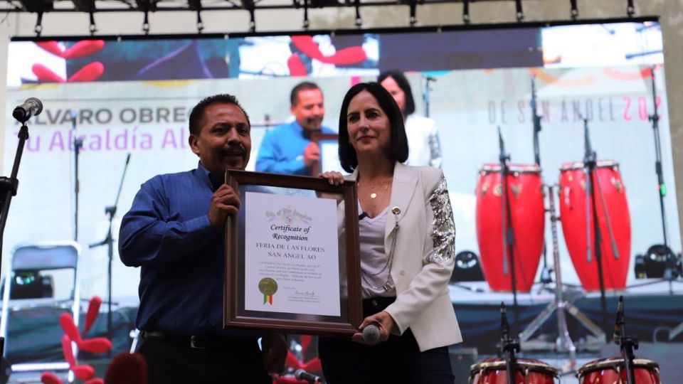 Termina la Feria de las Flores en la alcaldía Álvaro Obregón.