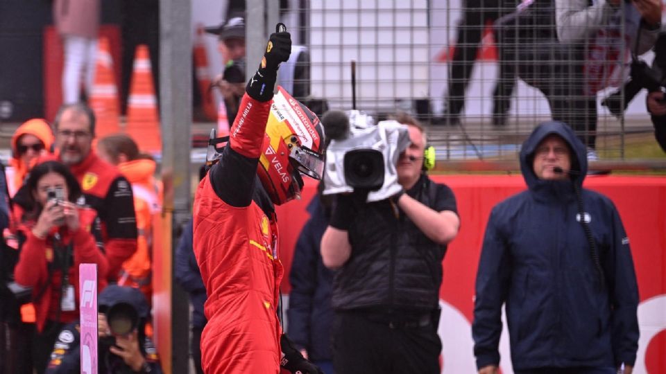 Carlos Sainz, el español que consiguió su primer pole en el GP de Gran Bretaña.