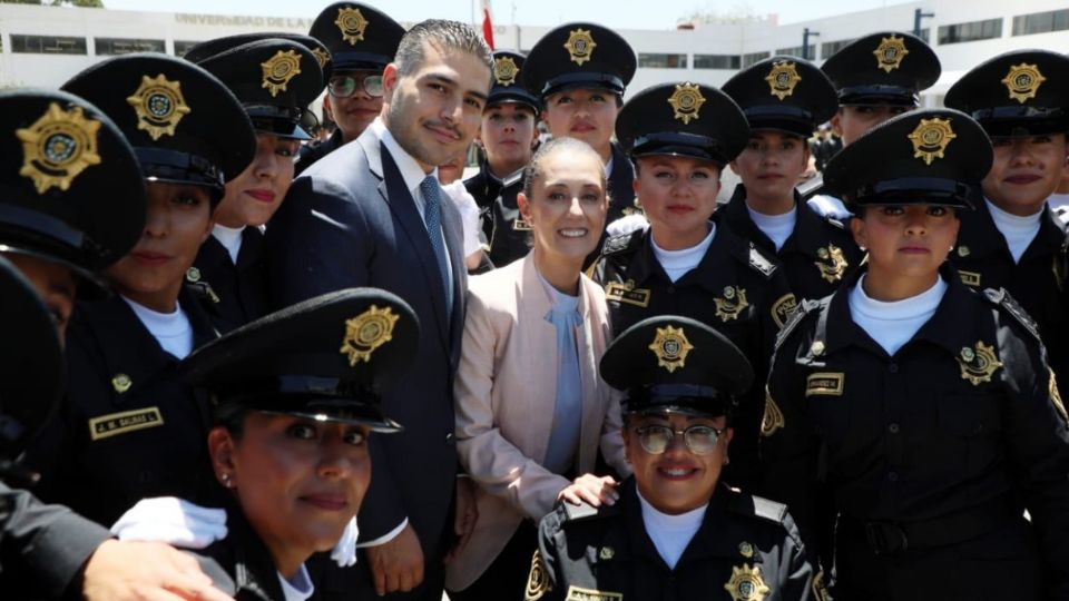 Claudia Sheinbaum y Omar García Harfuch