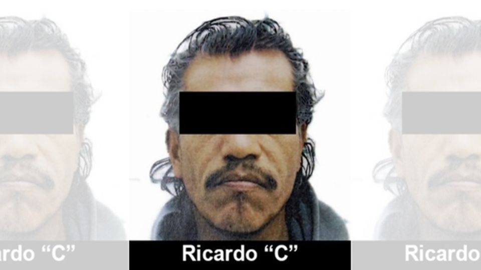 La persona identificada como Ricardo “C”, fue detenida por elementos de la Guardia Nacional