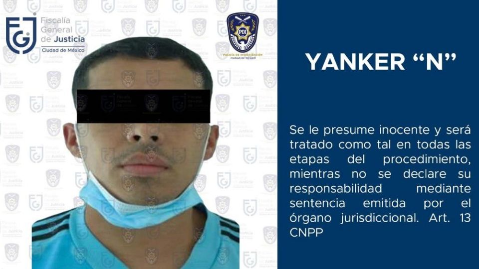 Yanker 'N' se le presume inocente y será tratado como tal, dictaminó la FGJ-CDMX