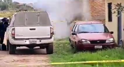 Reportero capta en vivo una explosión en una escena del crimen en Irapuato: VIDEO