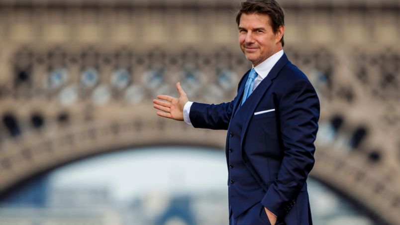 ¡Felices 60! Tom Cruise asistió al GP de Bran Bretaña para festejar.