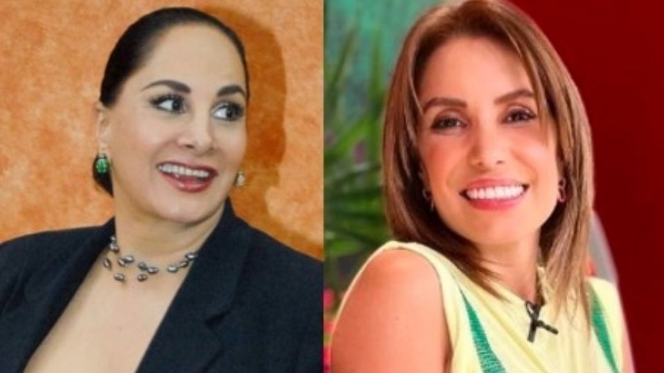 Andrea Escalona aprovechó para contar su último acercamiento con la mamá de Paulina Rubio.