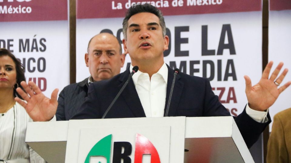 Alejandro Moreno, líder nacional del PRI.