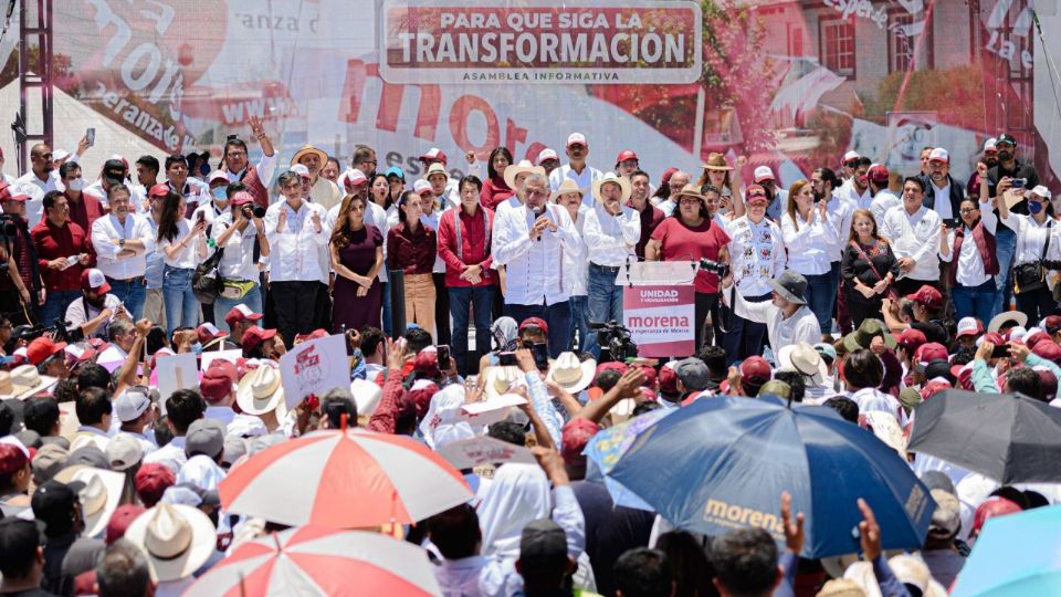 Evento de Morena en Coahuila.