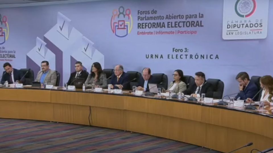 Foro 3 del Parlamento Abierto para la Reforma Electoral: Urna electrónica