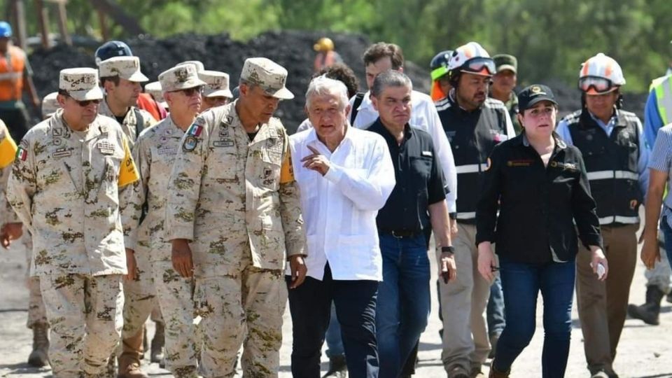 Andrés Manuel López Obrador, presidente de México en Sabinas