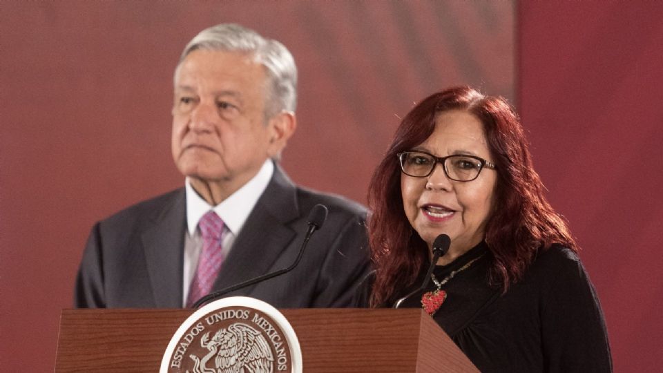 Andrés Manuel López Obrador y Leticia Ramírez Amaya.