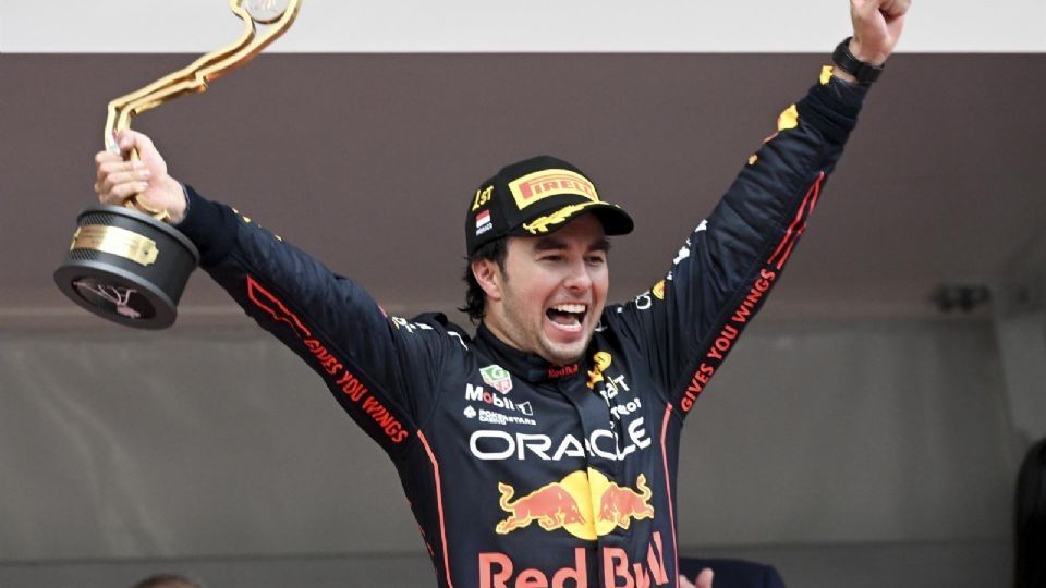 El piloto de Red Bull Racing 'Checo' Pérez.