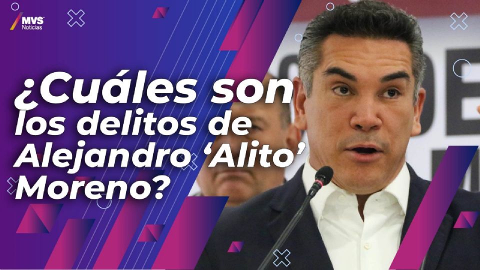 ¿Para qué es el desafuero de Alejandro 'Alito' Moreno por enriquecimiento ilícito y peculado?