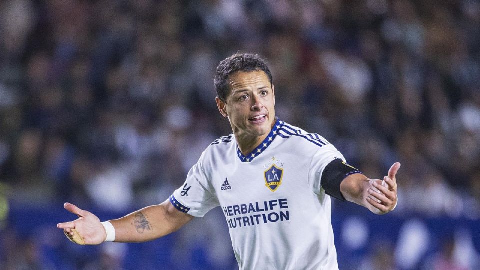 Javier 'Chicharito' Hernández con el LA Galaxy.