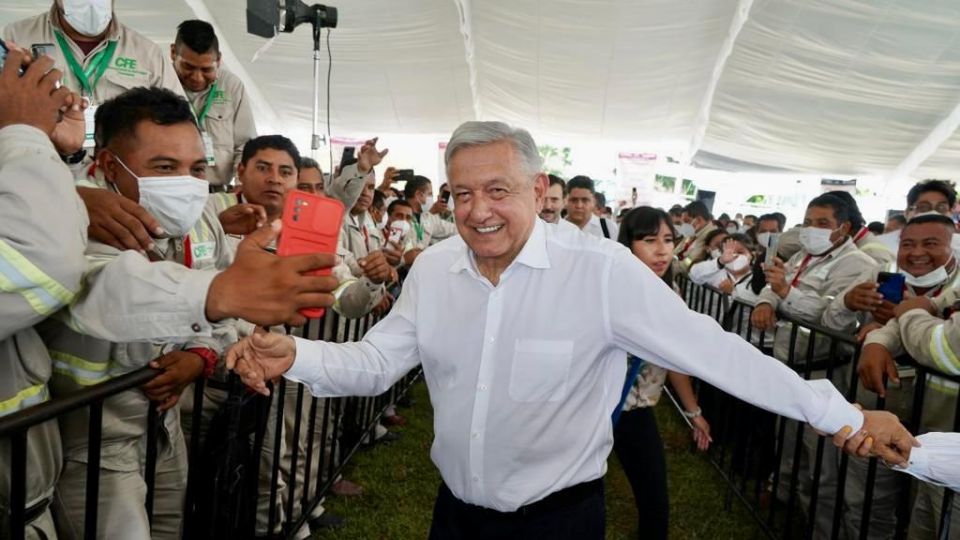 Andrés Manuel López Obrador, presidente de México.