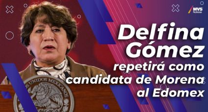 Delfina Gómez se lanza como candidata de Morena a la gubernatura del Edomex