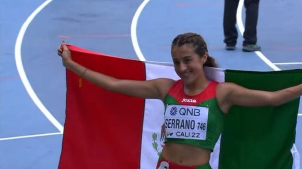 Karla Ximena Serrano consiguió este viernes el primer oro para México
